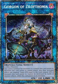 Gorgon of Zilofthonia (Starlight Rare) - Duelist's Advance (DUAD) #DUAD-EN050 - Starlight Rare YuGiOh Trading Card