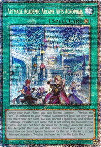 Artmage Academic Arcane Arts Acropolis (Starlight Rare) - Duelist's Advance (DUAD) #DUAD-EN054 - Starlight Rare YuGiOh Trading Card