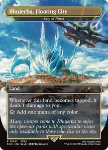Bhujerba, Floating City - City of Brass - Game Day & Store Championship Promos (GAME) #41 - Rare Magic: The Gathering Trading Card