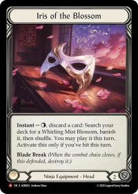 Iris of the Blossom - Armory Deck: Ira #ASR003 - Majestic Flesh and Blood Trading Card