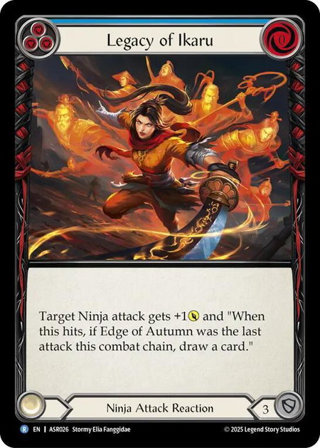 Legacy of Ikaru trading card from Armory Deck: Ira Legacy of Ikaru - Armory Deck: Ira Flesh and Blood trading card