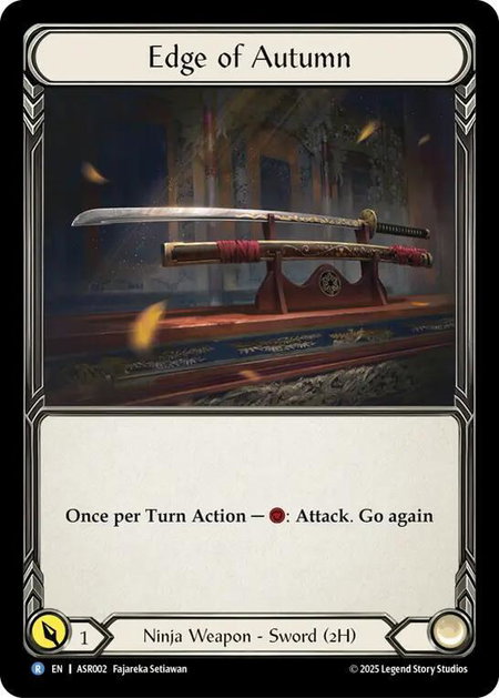 Edge of Autumn - Armory Deck: Ira Flesh and Blood trading card