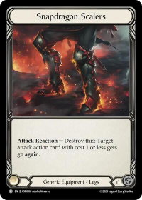 Snapdragon Scalers - Armory Deck: Ira #ASR006 - Common Flesh and Blood Trading Card