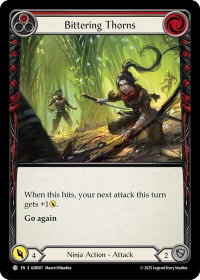 Bittering Thorns (Red) - Armory Deck: Ira #ASR007 - Common Flesh and Blood Trading Card