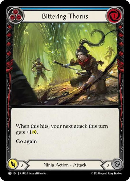 Bittering Thorns (Blue) - Armory Deck: Ira Flesh and Blood trading card