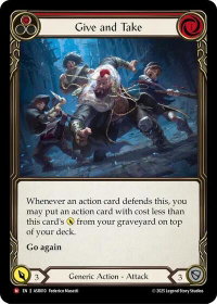 Give and Take - Armory Deck: Ira #ASR010 - Majestic Flesh and Blood Trading Card