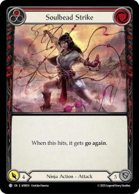 Soulbead Strike (Red) - Armory Deck: Ira #ASR014 - Common Flesh and Blood Trading Card