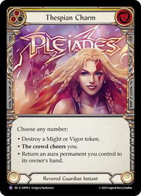 Thespian Charm - Super Slam (SUP) #SUP013 - Super Rare Flesh and Blood Trading Card