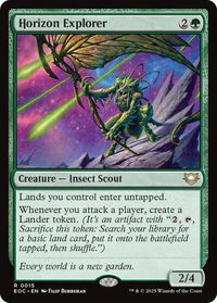 Horizon Explorer - Commander: Edge of Eternities (EOC) #15 - Rare Magic: The Gathering Trading Card