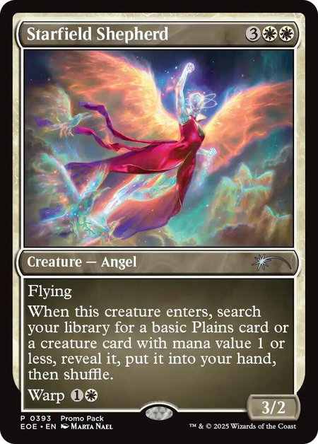Starfield Shepherd - Promo Pack: Edge of Eternities Magic: The Gathering trading card