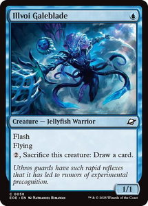 Illvoi Galeblade - Edge of Eternities (EOE) #58 - Common Magic: The Gathering Trading Card