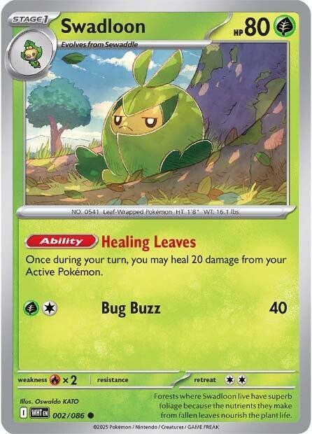 Swadloon - SV: White Flare Pokémon trading card