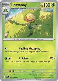 Leavanny - SV: White Flare (WHT) #003/086 - Uncommon Pokémon Trading Card