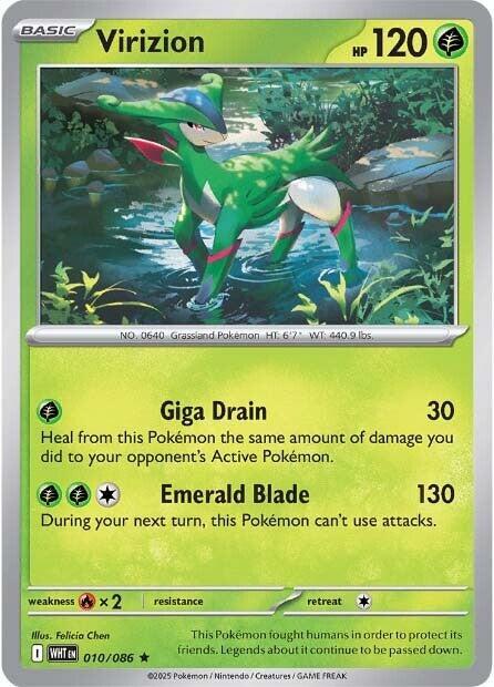 Virizion - SV: White Flare Pokémon trading card