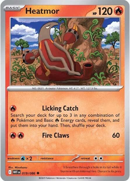 Heatmor - SV: White Flare Pokémon trading card