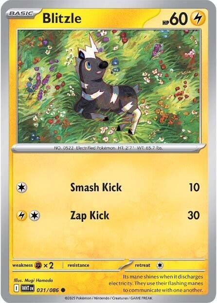 Blitzle - SV: White Flare Pokémon trading card
