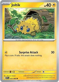 Joltik - SV: White Flare (WHT) #033/086 - Common Pokémon Trading Card