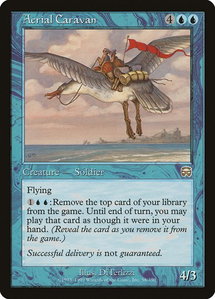 Aerial Caravan - Mercadian Masques (MMQ) #58 - Rare Magic: The Gathering Trading Card