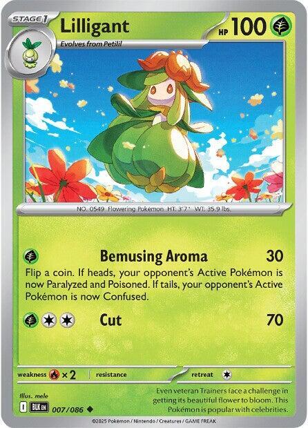 Lilligant - SV: Black Bolt Pokémon trading card