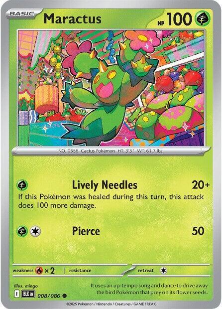 Maractus - SV: Black Bolt Pokémon trading card