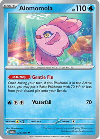 Alomomola - SV: Black Bolt (BLK) #024/086 - Uncommon Pokémon Trading Card