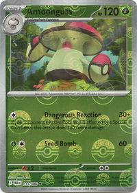 Amoonguss (Poke Ball Pattern) - SV: Black Bolt (BLK) #011/086 - Uncommon Pokémon Trading Card