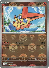 Victini (Poke Ball Pattern) - SV: Black Bolt (BLK) #012/086 - Rare Pokémon Trading Card