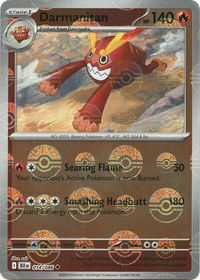 Darmanitan (Poke Ball Pattern) - SV: Black Bolt (BLK) #014/086 - Uncommon Pokémon Trading Card