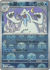 Beartic (Poke Ball Pattern) - SV: Black Bolt (BLK) #026/086 - Rare Pokémon Trading Card