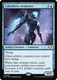 Cyberdrive Awakener - Commander: Edge of Eternities (EOC) #69 - Rare Magic: The Gathering Trading Card