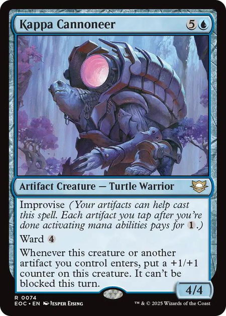 Kappa Cannoneer - Commander: Edge of Eternities Magic: The Gathering trading card