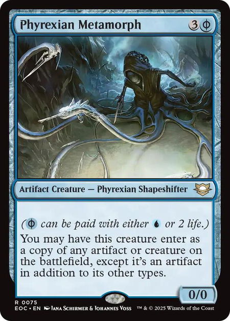 Phyrexian Metamorph - Commander: Edge of Eternities Magic: The Gathering trading card