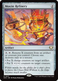 Moxite Refinery - Commander: Edge of Eternities (EOC) #17 - Rare Magic: The Gathering Trading Card