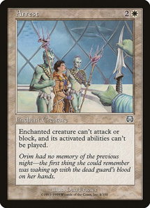 Arrest - Mercadian Masques (MMQ) #4 - Uncommon Magic: The Gathering Trading Card