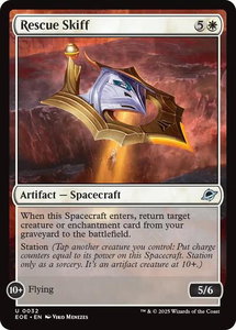Rescue Skiff - Edge of Eternities (EOE) #32 - Uncommon Magic: The Gathering Trading Card