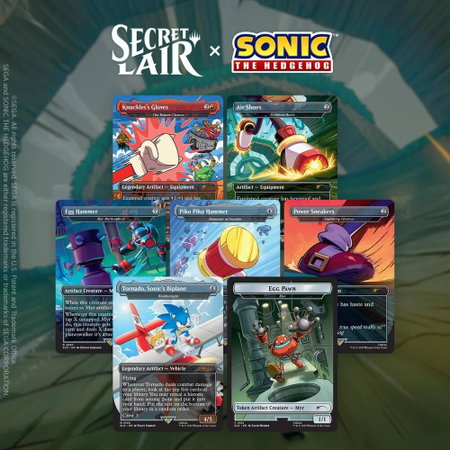 Secret Lair x Sonic the Hedgehog Superdrop: Turbo Gear (Non-Foil) trading card from Secret Lair Drop Series Secret Lair x Sonic the Hedgehog Superdrop: Turbo Gear (Non-Foil) - Secret Lair Drop Series Magic: The Gathering trading card