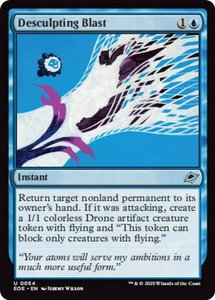 Desculpting Blast - Edge of Eternities (EOE) #54 - Uncommon Magic: The Gathering Trading Card
