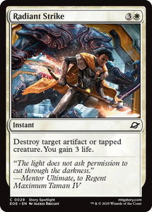 Radiant Strike - Edge of Eternities (EOE) #29 - Common Magic: The Gathering Trading Card