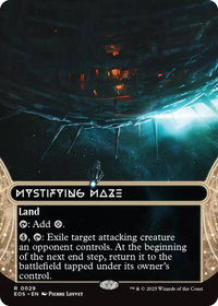 Mystifying Maze (0029) (Borderless) - Edge of Eternities: Stellar Sights (EOS) #29 - Rare Magic: The Gathering Trading Card