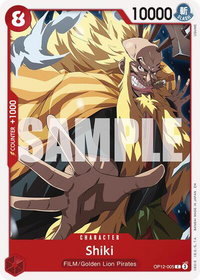 Shiki - Legacy of the Master (OP12) #OP12-005 - Common One Piece Trading Card