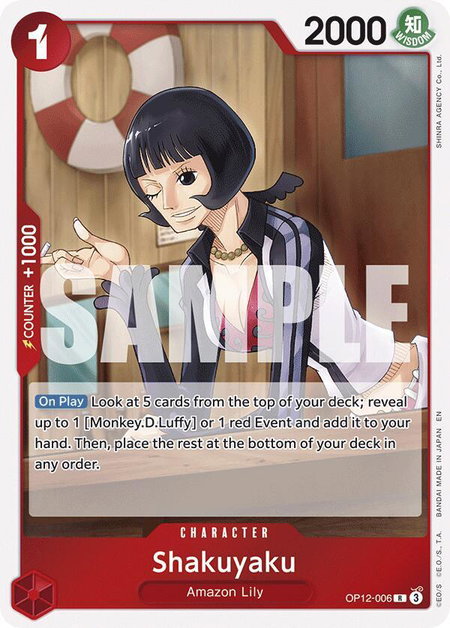 Shakuyaku - Legacy of the Master One Piece trading card