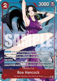 Boa Hancock (Alternate Art) - Legacy of the Master (OP12) #OP12-014 - Super Rare One Piece Trading Card