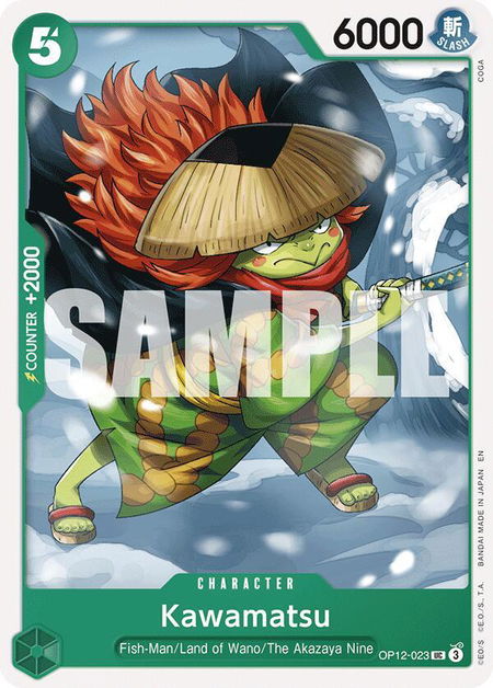 Kawamatsu - Legacy of the Master One Piece trading card