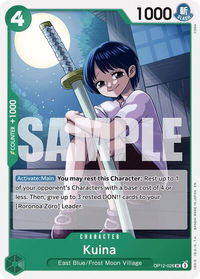 Kuina - Legacy of the Master (OP12) #OP12-026 - Uncommon One Piece Trading Card