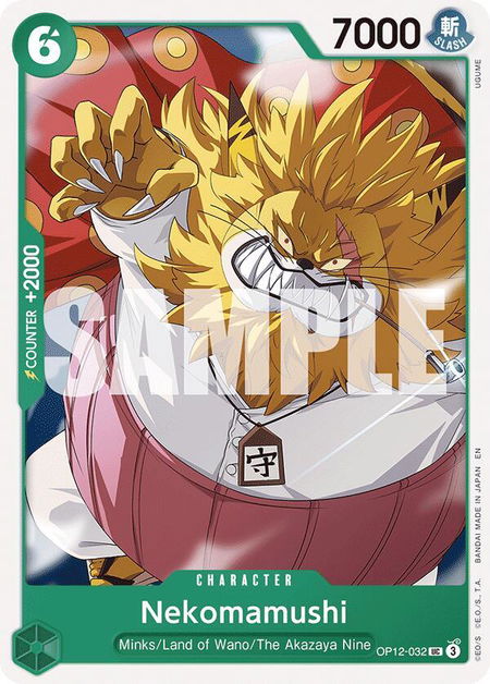 Nekomamushi - Legacy of the Master One Piece trading card