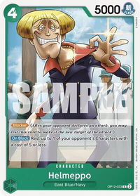 Helmeppo - Legacy of the Master (OP12) #OP12-033 - Common One Piece Trading Card