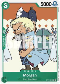 Morgan - Legacy of the Master (OP12) #OP12-035 - Common One Piece Trading Card
