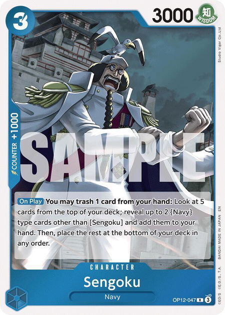 Sengoku - Legacy of the Master One Piece trading card