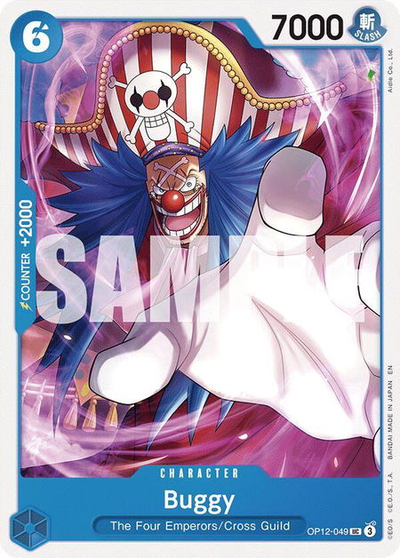 Buggy (049) - Legacy of the Master One Piece trading card