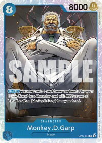Monkey.D.Garp - Legacy of the Master (OP12) #OP12-056 - Super Rare One Piece Trading Card